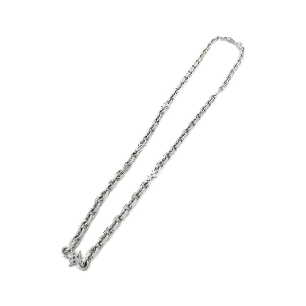 LOUIS VUITTON Silver Necklace - Picture 2 of 4